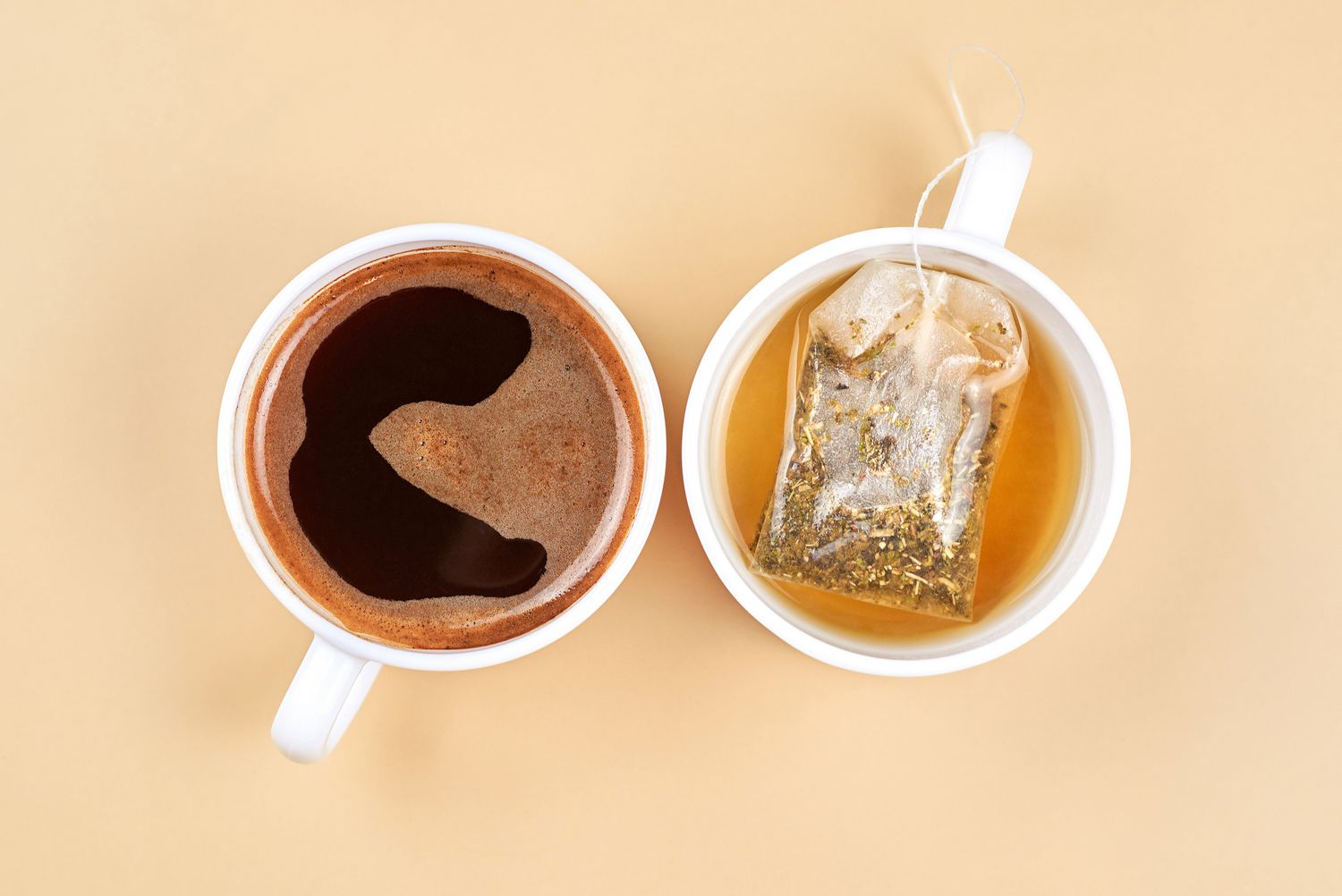 Why is coffee better than tea for health?