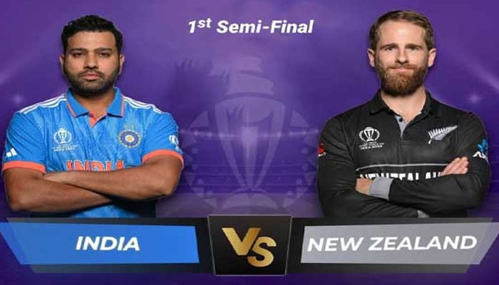 World Cup, India and New Zealand today in the first semi-final