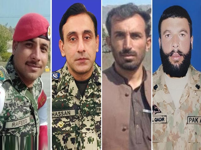 During the operation against the terrorists in Tirah Valley, four army soldiers, including a lieutenant colonel, were martyred