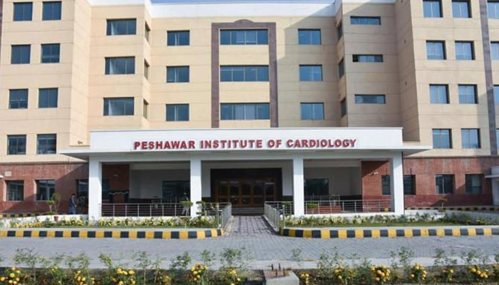 61 thousand patients were examined in Peshawar Institute of Cardiology Peshawar Institute of Cardiology, file photo