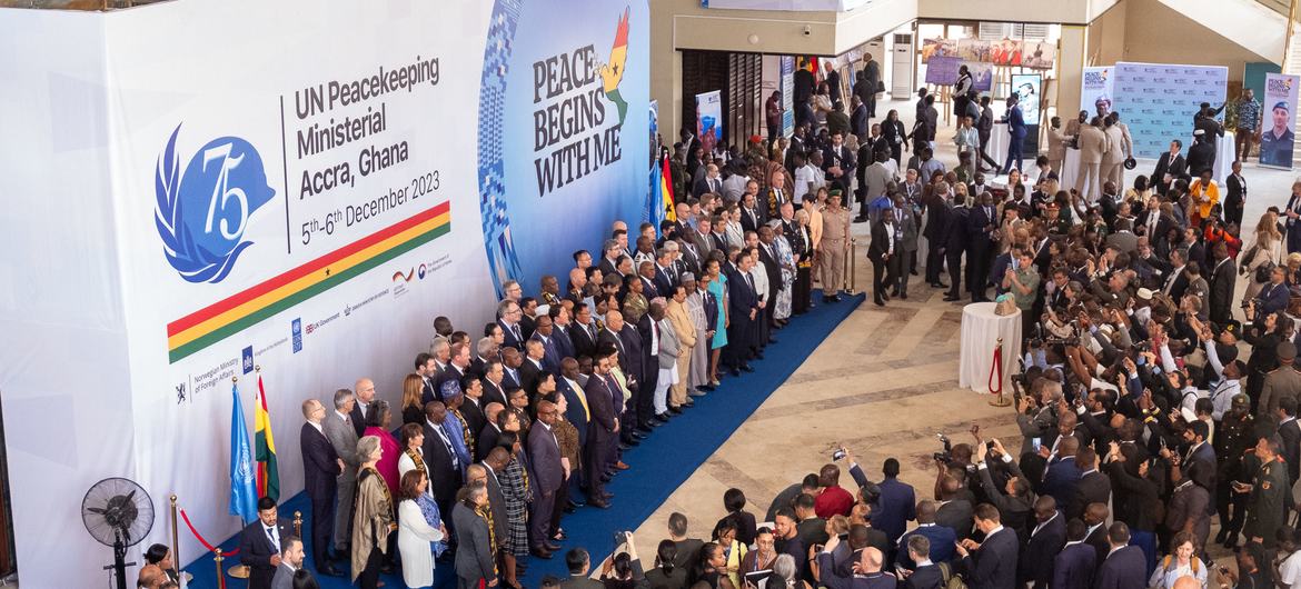 Representatives form 91 countries express their collective commitment to UN peacekeeping. Representatives form 91 countries express their collective commitment to UN peacekeeping.