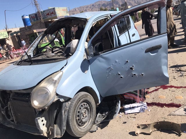 Bomb blast in Khuzdar;  CTD police officer martyred