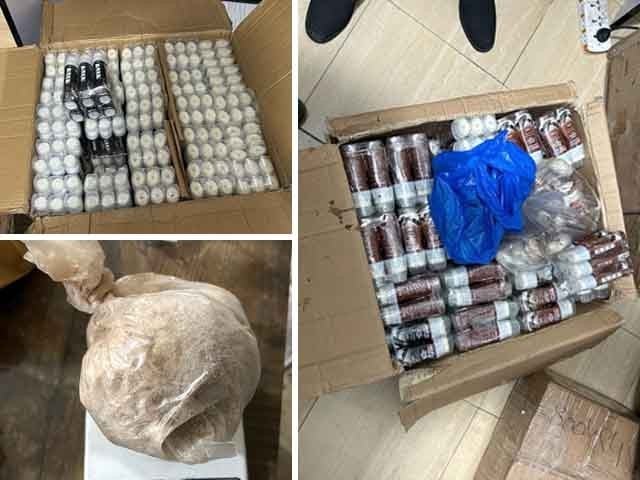 348 kg of drugs were recovered in ANF operations ANF officials recovered drugs and registered cases