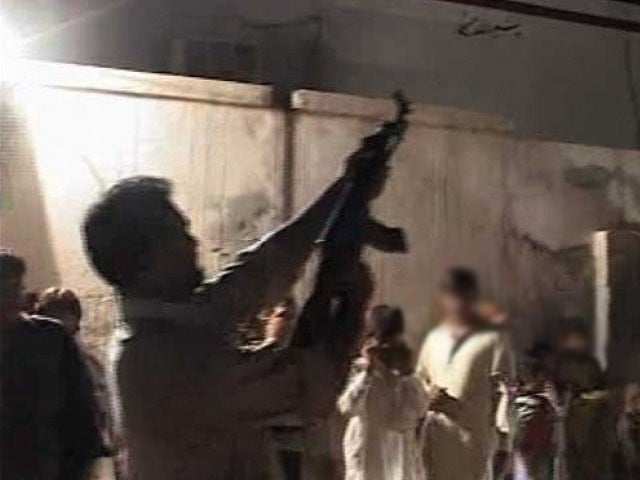 Father SHO suspended for son's air firing in police station