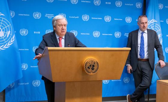 Humanitarian ceasefire only way to end Gaza 'nightmare': Guterres