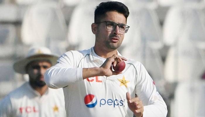 Abrar Ahmed ruled out of first Test against Australia