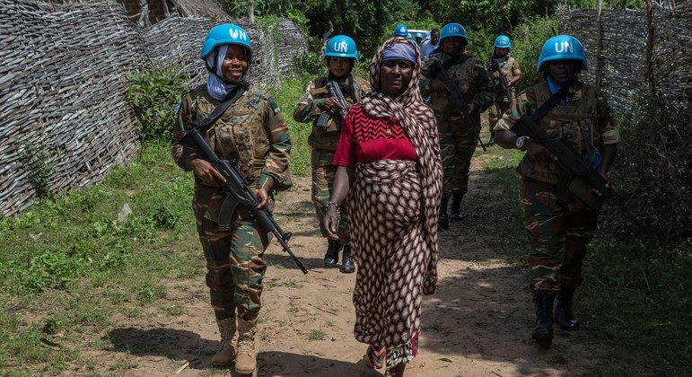 African women on the frontline of peacekeeping