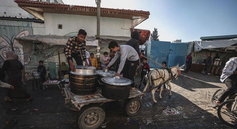 'Desperate, hungry, terrified': Gazans stopping aid trucks in search of food