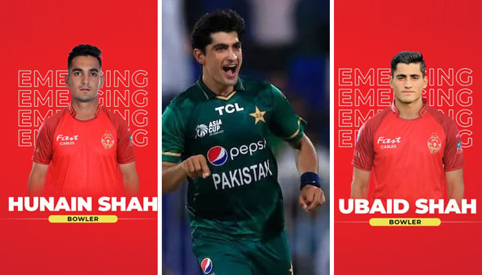 For the first time in PSL history, three brothers in the same team