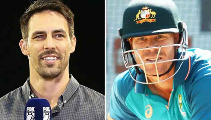 Former fast bowler Mitchell Johnson criticizes Warner