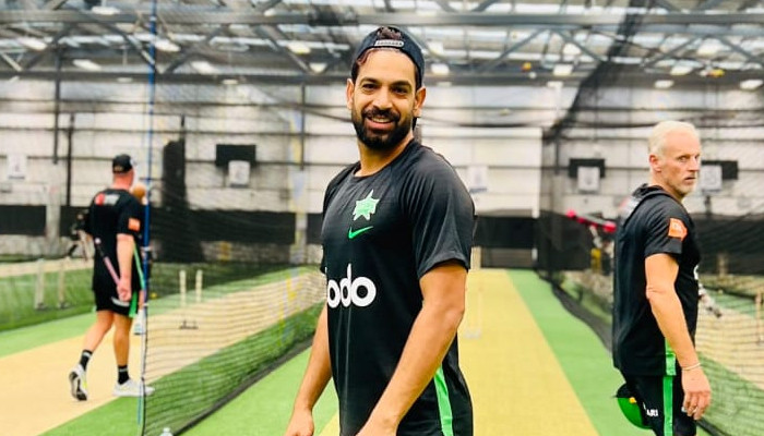 Haris Rauf begins training with the Melbourne Stars squad