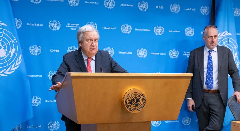 Humanitarian ceasefire only way to end Gaza 'nightmare': Guterres