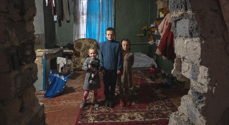 INTERVIEW: Ukrainian children express ‘innocent hope for peace’