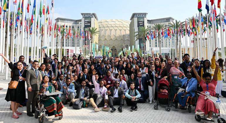 Our voices and needs must be put first in climate talks, young people tell COP28