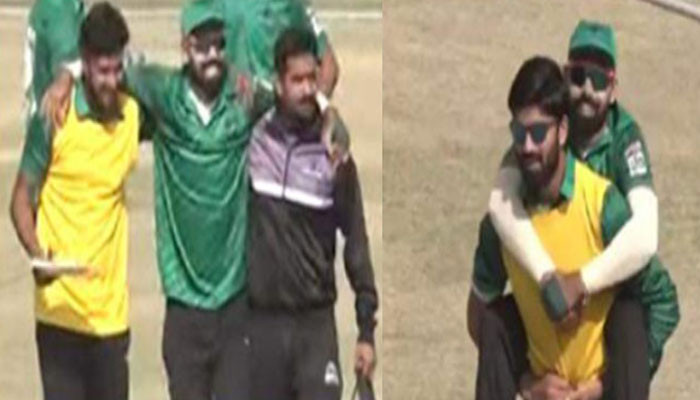 PCB is unhappy with the injured Shadab Khan being carried out of the ground on his back