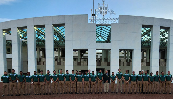 Participation of Pakistan Cricket Team and Prime Minister's XI in Australian Prime Minister's function