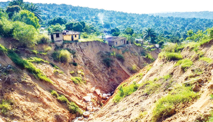 Raindrops and soil erosion