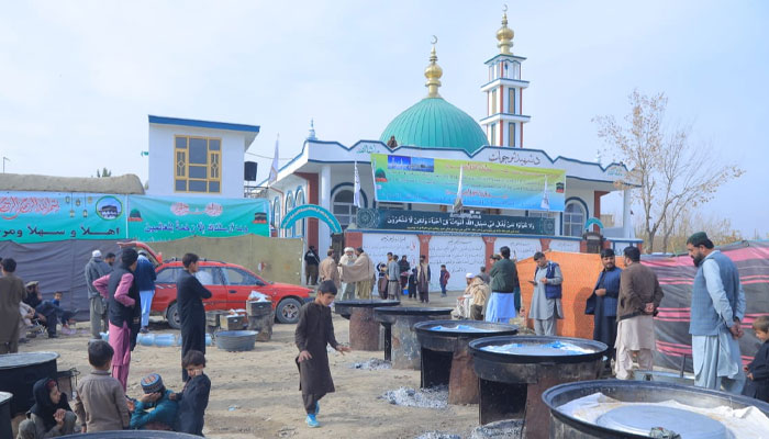 Grand seminar at "Memorial Mosque for innocent saints of Afghan War" in Logar