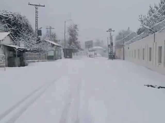 Increase in cold intensity due to snowfall in Ziarat Valley