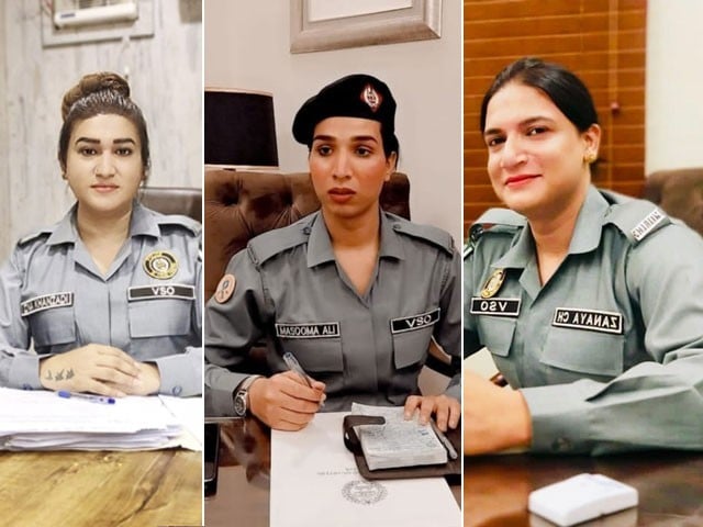Complaints about defamatory behavior of people to transgender support officers of Punjab Police Photo: Express
