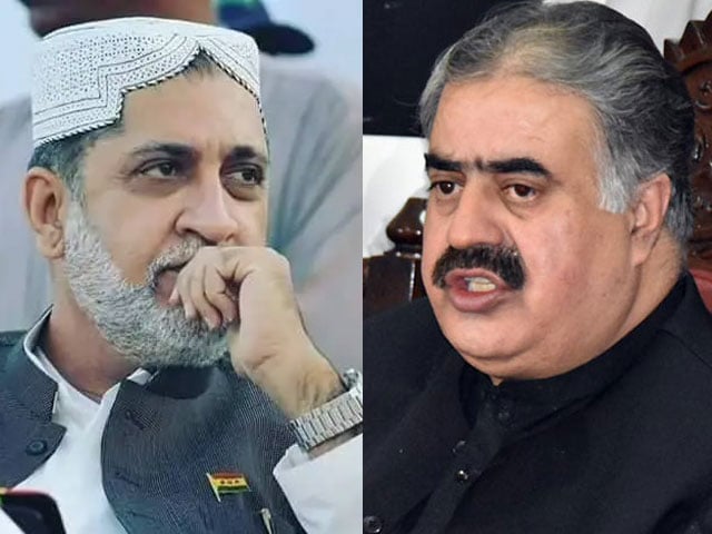 Akhtar Mengal and Sanaullah Zehri allowed to contest elections in Balochistan