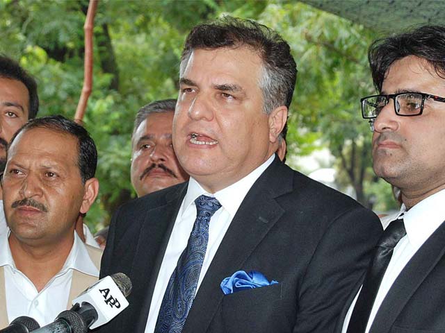 Disagreement with leadership;  Daniyal Aziz approached the court for protective bail