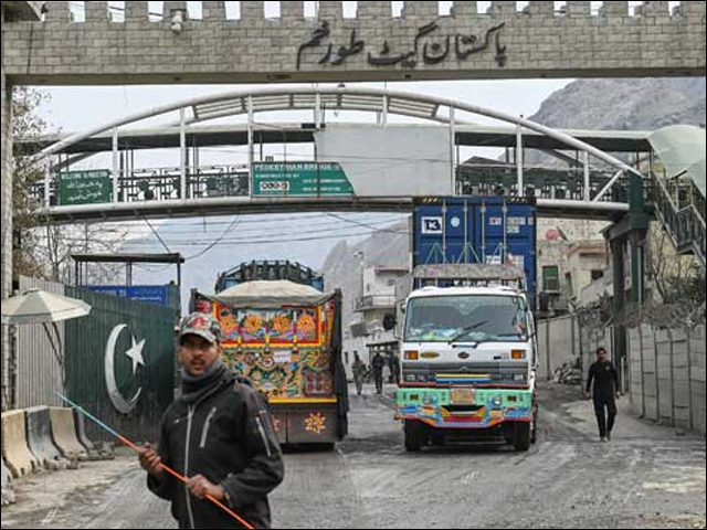 Torkham border was opened for commercial activities after 10 days of closure