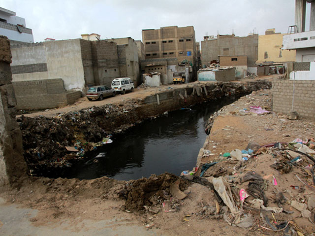 A 5-year-old child fell into a drain in Sohrab Goth and went missing