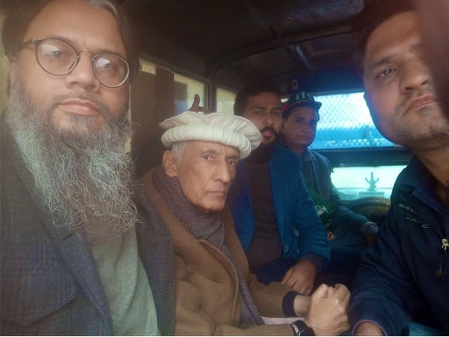 Mian Azhar was busy in NA-129 election campaign
