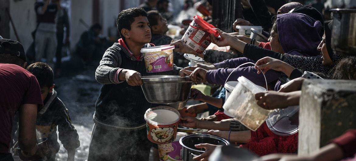 The UN says Gaza is facing a food crisis. (file) The UN says Gaza is facing a food crisis. (file)
