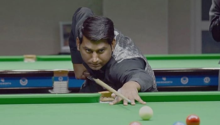 Asjad Iqbal won the National Snooker Championship title