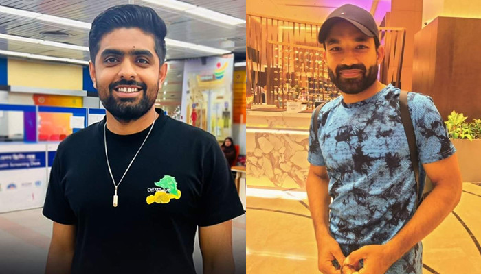 Babar Azam and Mohammad Rizwan reached Dhaka for BPL