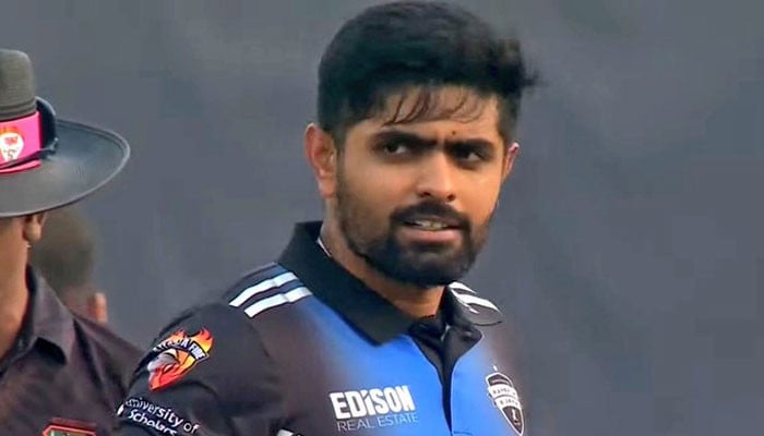 Babar Azam made a splash as soon as he arrived in the Bangladesh Premier League