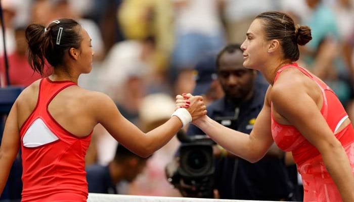 Defending champions Sabalenka and Ki Wenzheng reached the finals