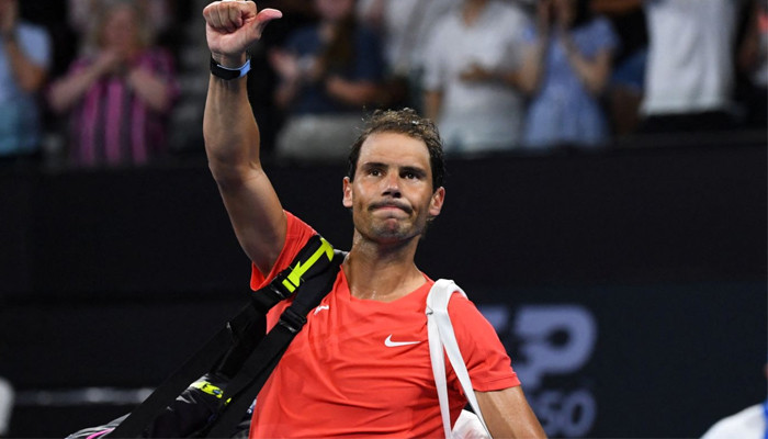 Former world number one Rafael Nadal is out of the Australian Open