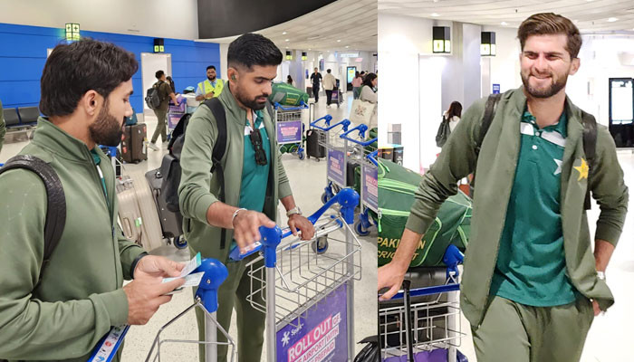 Pakistan cricket team reached New Zealand