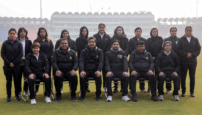 Participation of 13 participants including Nida Dar in Women Umpires Induction Course