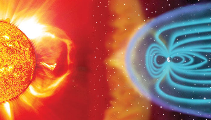 Solar storms and solar winds