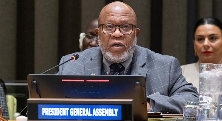 UN Assembly President outlines vision for 2024