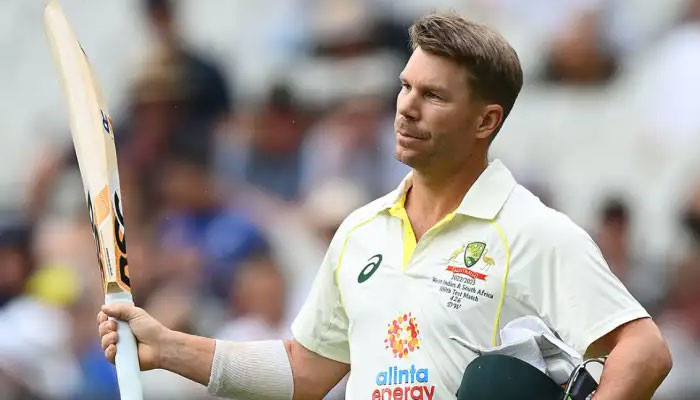 Warner announced his retirement from ODIs after the Test