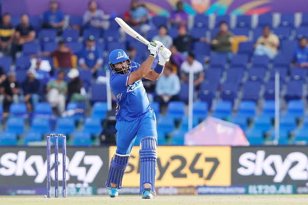 Waseem's unbeaten 87 steers MI Emirates to 8-wicket win against Abu Dhabi