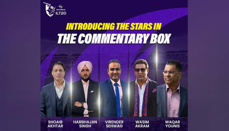 ILT20, Wasim, Waqar and Shoaib Joined as commentators