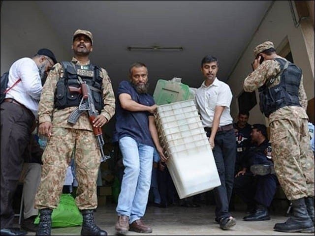 Peaceful conduct of election, lakhs of security personnel deployed across the country Pakistan Army and law enforcement agencies are determined to provide a peaceful environment to voters: Photo: File