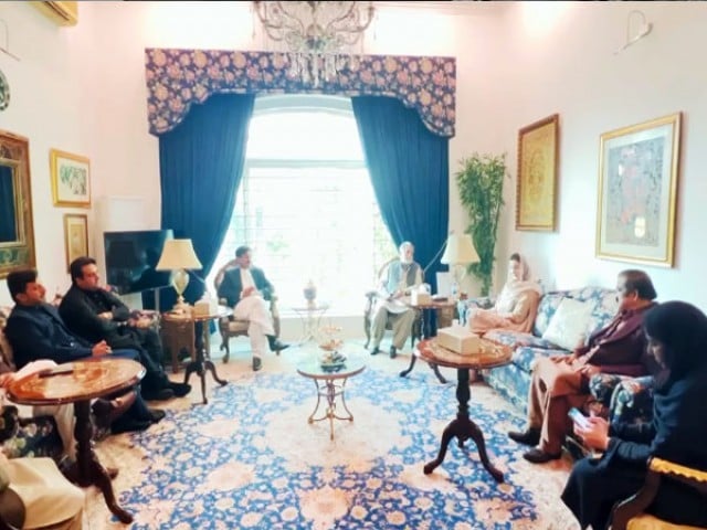 Independent candidates met the nominated Chief Minister Punjab Maryam Nawaz - Photo: Express News