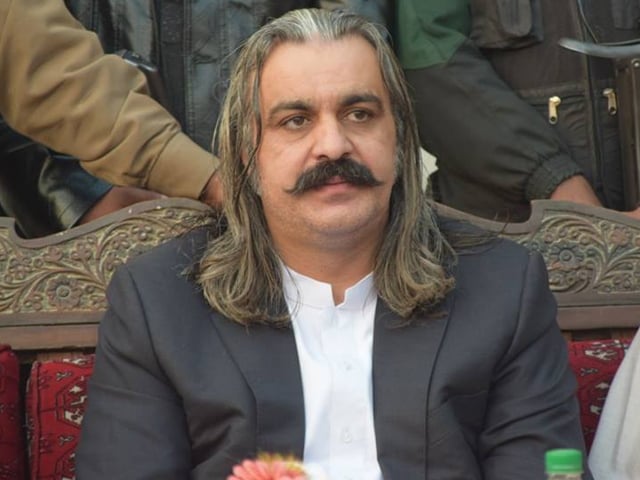 Pakhtunkhwa Chief Minister-designate Ali Amin Gandapur asked for security to participate in the protest