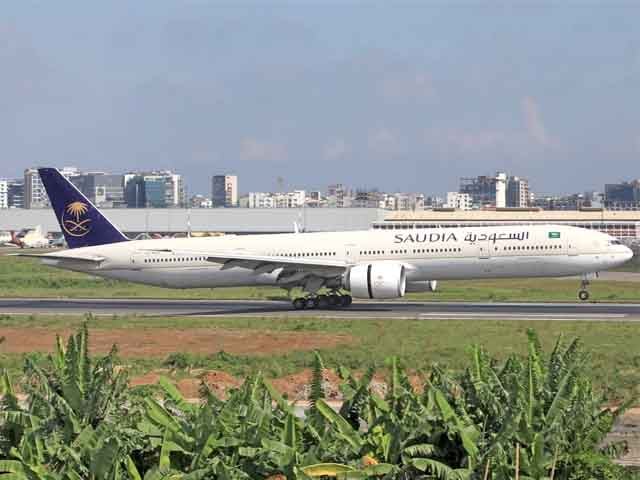 Riyadh-bound Saudi Airlines plane made an emergency landing in Karachi