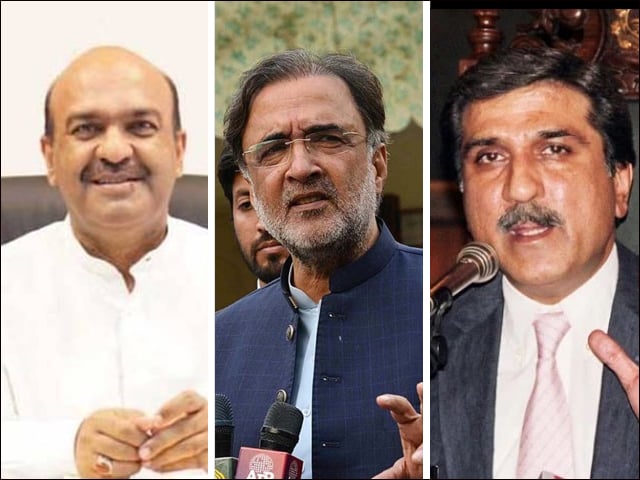 Names of Ahmed Mehmood, Qamar Zaman and Nadeem Afzal under consideration for Governor of Punjab