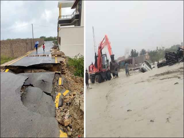 Stormy rains in Gwadar inundated settlements, displacement of citizens