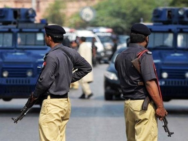 A case of theft was registered against 4 policemen in Karachi, 3 were arrested The accused had stolen the copper wire from the PMT of the steel mill property