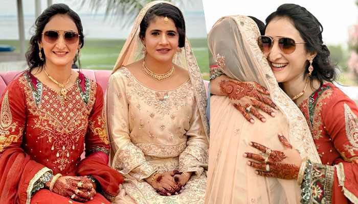 Beautiful pictures of Bisma Maruf from Jawaria Khan's wedding